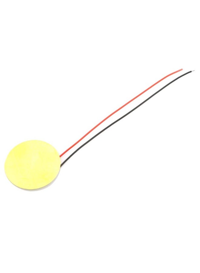 PIEZO Disc Buzzer with Wires, 10 mm Diameter, High Sensitivity,10mm